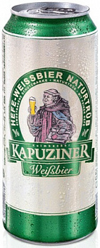 Kapuziner Weissbier / Капуцинер Вайсбир 0.5 банка (24)